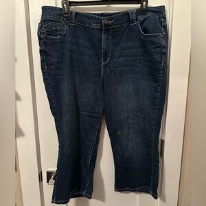 Lane Bryant Wide Leg Crops. Size 22.